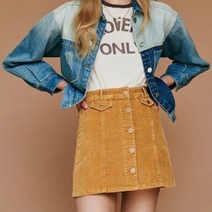Urban Outfitters Corduroy Mini Skirt